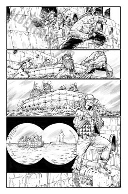 Esau And Isaac Escorza | Tmnt: the Last Ronin II Re-Evolution Issue 4 Page 40 | Albert Moy