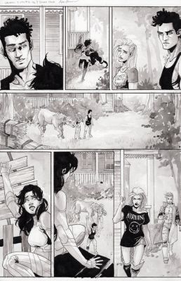 Lori Hanson | Uncanny X-Men 12 Sample Page 04 | TDArt