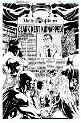 Yanick Paquette (Digital) | Superman: Leviathan Rising Special #01 Page 01 Issue 01 Page 01 | Comic Art House