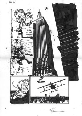Jacob Phillips | The Peril of the Brutal Dark: an Ezra Cain Mystery Issue 06 Page 13 | Splash Page