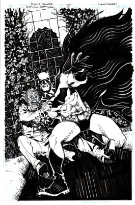 Cully Hamner - Batman Reptilian #3 Cover (Fantastic Batman & the Joker Action Cover!) 2021