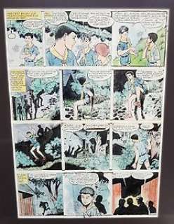 La Patrouille des Castors - Le signe indien - Planche originale Ã  l’encre de chine (1961) | Catawiki