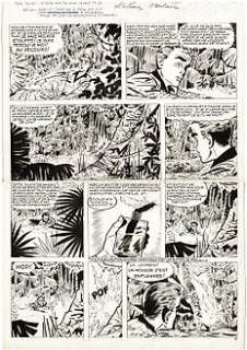 Marc Dacier - Planche originale Le Péril guette sous la mer - (1961) 