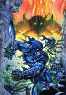 Simon Bisley - Tavola originale per Fafhrd and the gray mouse