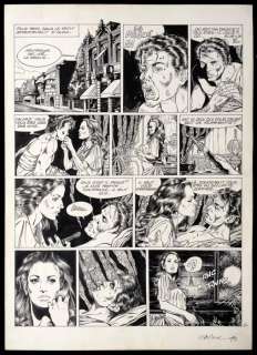 Crisse - Planche originale (p.6) - Les ombres du passé (1993) | Catawiki