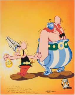 Albert Uderzo (1927-... | # Astérix Gouache sur papier pour la couverture du... | Tessier Sarrou