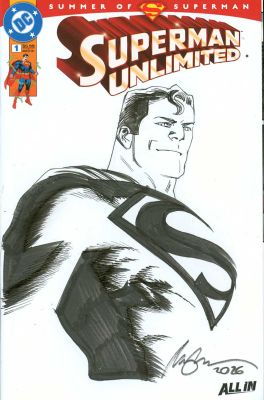 Rafael Albuquerque | Superman Unlimited #1 Sketch Cover | Essential Sequential