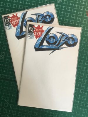 Javier H. – 2 Lobo Blank Cover Sketch Commission | Black Diamond