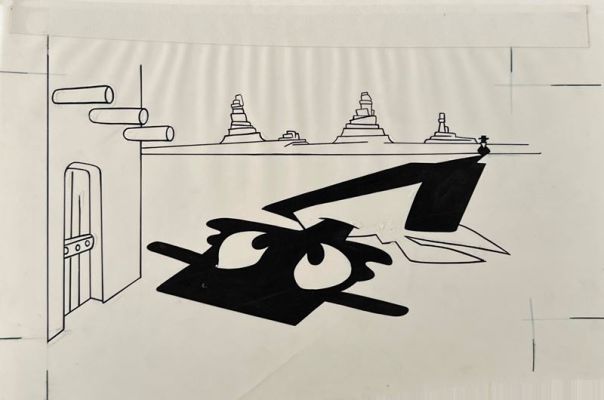Alex Kupershmidt | Illustrazione su lucido - Menu Disney | Finarte