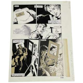 Alien Nation: The First Comers Original Storyboard Production Comic Art | Los Angeles Estate Auction