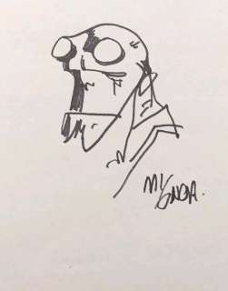 Mike Mignola " Hellboy " - Page volante - EO | Catawiki