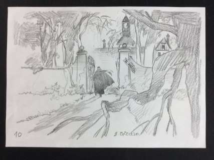 Breccia, Enrique  - Disegno preliminare - Resurreccion - El Paraiso | Catawiki