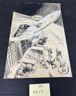 Peter Iro Original Comic Art Front Page 1978 | misc / divers