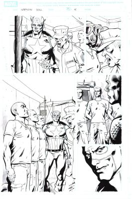 Fernando Blanco | Captain America: Theater of War – To Soldier On P. 16 | The Green Room