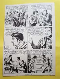 Ray Fox #6 - Sergio Tarquinio  - original page - Page volante - EO - (1953) | Catawiki