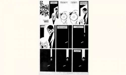 PLANCHES et DESSINS ORIGINAUX BRECCIA. Alberto. Â« El Corazon Delator Â» | Tessier Sarrou