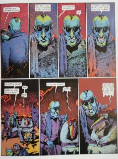 Nicole Claveloux - La Main Verte, Page 33 Scénario Edith Zha Les Humanoïdes Associés, 1978 Encre de Chine, gouache et aérographe sur carton 20 x 26 cm