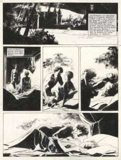 Paul Gillon (1926-20... | * Jehanne la pucelle Encre de Chine sur papier pour... | Tessier Sarrou