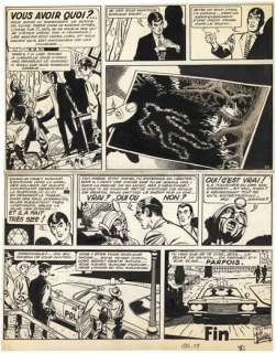 Arthur PIROTON (1931... - Lot 559 - * Jess Long - Tome 11, Le corps du délit Encre de Chine...