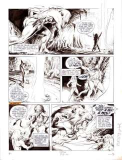 Chéret. Planche originale Rahan | BDEnchères