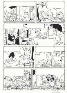 Andrea Ferraris | Ferraris - the Triumvirate of Evil P.10 | ComicArtFans Classifieds