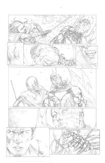Mike Choi | X-Force Issue #26 Page 16 Second Coming Death of Nightcrawler Issue | ComicArtFans Classifieds