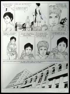 Renaud - Planche originale (p.50) - Jessica Blandy T.24 - Les Gardiens | Catawiki