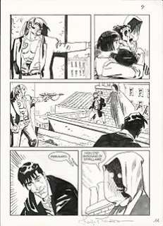 Dylan Dog Speciale #18 - Luigi Piccatto - original page "La Scelta" - EO - (2004) 