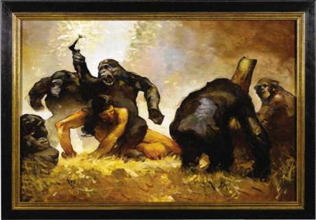 Jeffrey Jones - "Tarzan" oliemaleri, 199