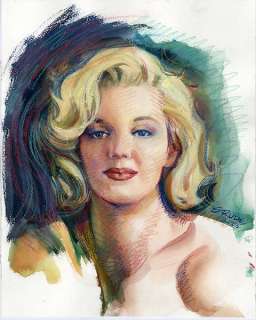 Steve Rude | Marilyn Monroe Watercolor | Steve Rude