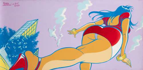 Lot 769 - Franco Saudelli & Hot Stuff - "Street view", 1990s