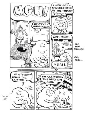 Caroline Cash | Adventure Time: The Bubbline College Special #1 - Ugh | Athenaeum Comic Art