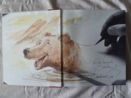 Bosschaert, Jan - Original watercolour in Het beste van Bosschaert - hc - First edition - (2018) | Catawiki