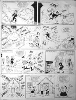 Reg Parlett - Beastenders - Freddy‘s Back (TWO pages)