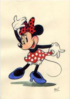 Xavi - Original Sketch - Minnie waving 1 - (2016) | Catawiki