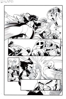 Mark Morales | Weapon X-Men #3 PG 9 | Mark Morales