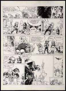 Crisse - Planche originale (p.10) - L’épée de Cristal - Le parfum des Grinches | Catawiki