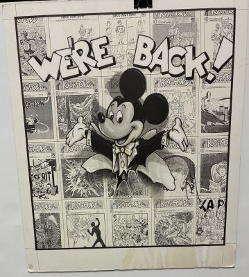 Terry Pavlet | Mickey Mouse Kapow | ComicArtFans Classifieds
