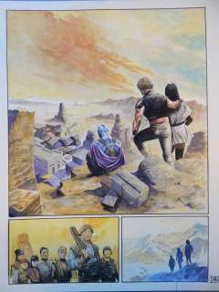 Kusbiantoro, Apriyadi - Originele pagina in kleur - De verloren verhalen van Lemuria 2 | Catawiki