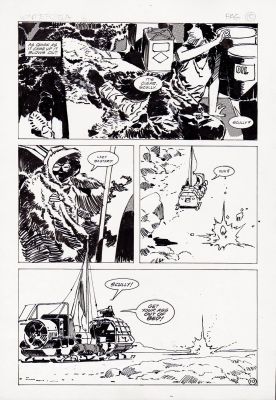 Jorge Zaffino | Zaffino - Wintersea #1 P.10 | ComicArtFans Classifieds