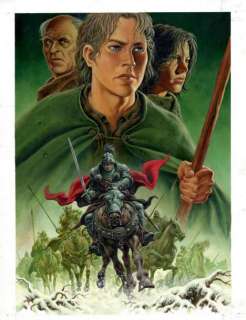 Swolf | LÉGENDE Couverture couleur du tome 3, acrylique sur papier. 57,2 | Cornette de St Cyr