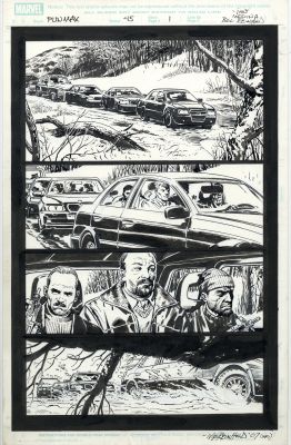 Lan Medina, Bill Reinhold, Garth Ennis | Punisher ’Max’ #45 P.1 2007 By Lan Medina & Bill Reinhold | ComicArtFans Classifieds