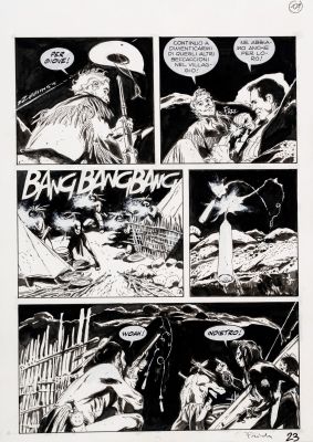 Lot 34 - Frisenda Pasquale - "Tex - Trappola a San Antonio ", 2013 | Urania Casa d’Aste