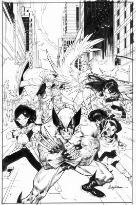 WOLVERINE in Generation X-23 #7 ORIGINAL COVER ART (2026) | Comix Art Studio