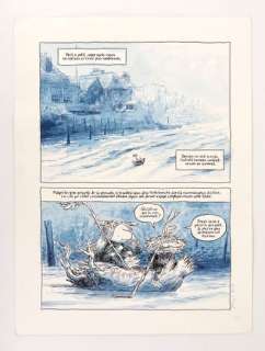 PHICIL Le grand... - Lot 361 - PHICIL Le grand voyage de Rameau Planche de l’album...