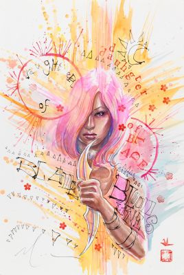 Lot 309 - Mack David - "Bloodline: Daughter of Blade", 2023 | Urania Casa d’Aste