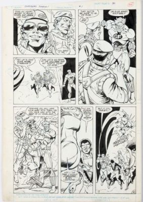 Patton OUTSIDERS SPECIAL 1 pg 30 GEO-FORCE + FURY + BLACK LIGHTNING +BRAINWAVE | eBay US