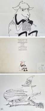 Picha/Ensemble composé d’un album et 2 dessins originaux: -… | Dagoty