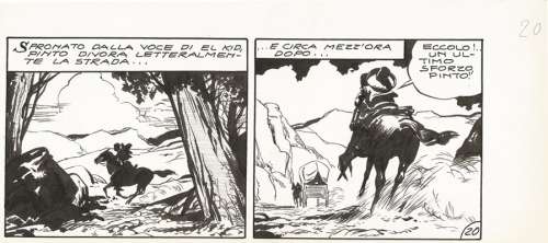 Dino Battaglia | El Kid – striscia/3 | Spazio Papel