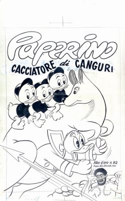 Lot 285 - Paperino Cacciatore di Canguri | Little Nemo